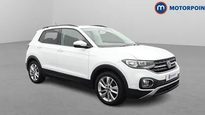 Used VW T-Cross Active 95 HP (69 kW) 2021 White SUV