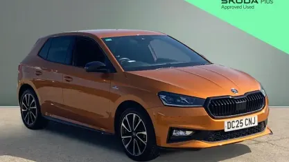 Used Skoda Fabia Monte Carlo 116 HP (85 kW) 2025 Orange Hatchback