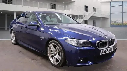 Used BMW 520 M Sport 190 HP (139 kW) 2015 Blue Sedan