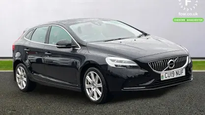 Used Volvo V40 Inscription 152 HP (111 kW) 2019 Black Hatchback