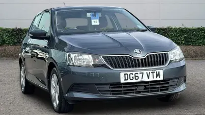 Used Skoda Fabia SE 75 HP (55 kW) 2017 Grey Hatchback