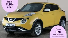 Yellow Used 2015 Nissan Juke Acenta Premium SUV | £5,777 (Good price)
