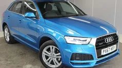 Blue Used 2017 Audi Q3 S-Line SUV | £13,795 (Fair price)