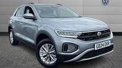 Silver Used 2024 VW T-Roc Life SUV | £21,966 (Fair price)