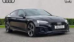Black Used 2021 Audi A5 Sportback Comfort Hatchback | £27,533 (Fair price)