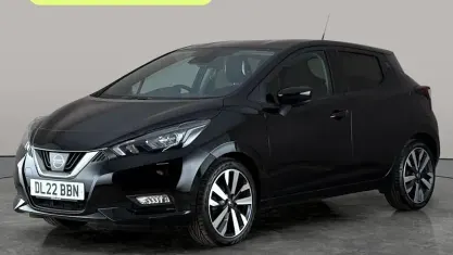 Used Nissan Micra Tekna 92 HP (67 kW) 2022 Black Hatchback