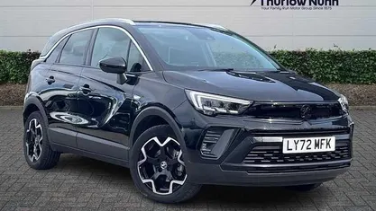 Used Vauxhall Crossland Ultimate 131 HP (96 kW) 2023 Black SUV
