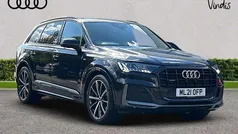 Black Used 2021 Audi Q7 S-Line SUV | £37,501 (Fair price)