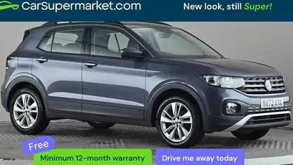 Begagnad VW T-Cross SE 95 HK (69 kW) 2022 Grå SUV