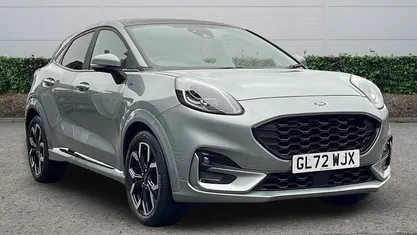 Silver Used 2022 Ford Puma ST-Line X Hatchback | £17,557 (Fair price)