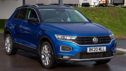 Używany VW T-Roc SEL 150 KM (110 kW) 2020 Niebieski SUV