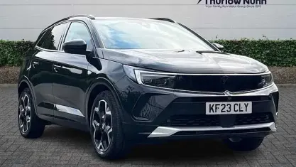 Used Vauxhall Grandland X Ultimate 131 HP (96 kW) 2023 Black SUV