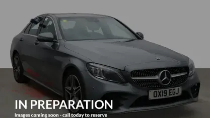 Używany Mercedes C220 AMG Line Premium 194 KM (142 kW) 2019 Szary Sedan/Limuzyna