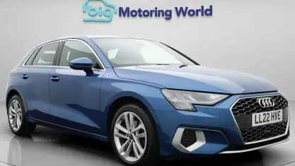Used Audi A3 Sportback Sport 110 HP (80 kW) 2022 Blue Hatchback