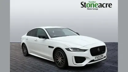 Used Jaguar XE R-Dynamic 204 HP (150 kW) 2021 White Sedan