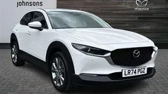 White Used 2024 Mazda CX-30 Exclusive-Line SUV | £22,475 (Fair price)