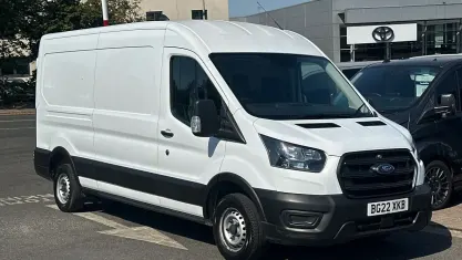 Used Ford Transit 130 HP (95 kW) 2022 White Van