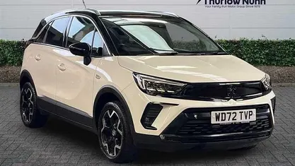Used Vauxhall Crossland Ultimate 131 HP (96 kW) 2023 White SUV