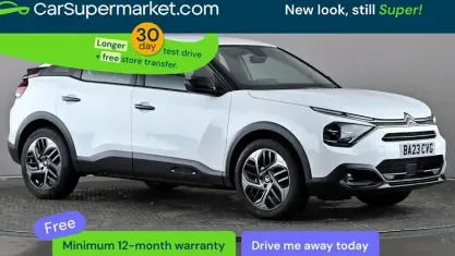 Käytetty Citroën C4 PureTech 101 HP (74 kW) 2023 Valkoinen Katumaasturi