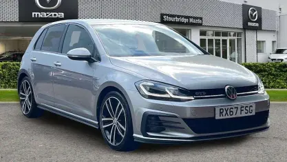 Used VW Golf VII GTD 184 HP (135 kW) 2018 Silver Hatchback