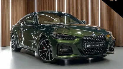 Green Used 2021 BMW 430 M Sport Coupe | £29,995 (Fair price)