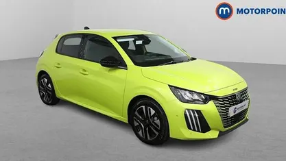 Used Peugeot 208 Allure 101 HP (74 kW) 2025 Yellow Hatchback