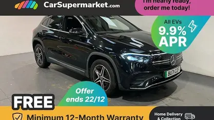 Used 2022 Mercedes EQA250 AMG line SUV | £17,176 (Good price)