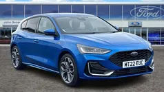Blue Used 2022 Ford Focus ST-Line Hatchback | £18,695 (Fair price)