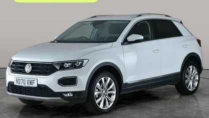 Used VW T-Roc SEL 150 HP (110 kW) 2021 White SUV
