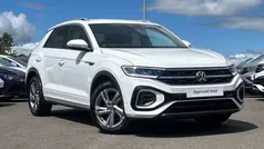 White Used 2022 VW T-Roc R-line SUV | £24,295 (Fair price)