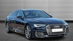 Blue Used 2021 Audi A6 S-Line Sedan | £26,295 (Fair price)