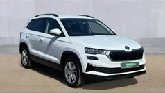 Moon white metallic Used 2024 Skoda Karoq SE Drive SUV | £22,280 (Fair price)