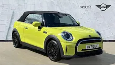 Yellow Used 2021 Mini Cooper Cabriolet Comfort Cabriolet | £17,995 (Fair price)