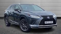 Sonic grey Used 2022 Lexus RX450h Sport Line SUV | £38,395 (Fair price)