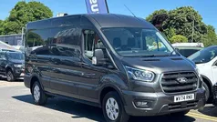Magnetic (metallic colour) Used 2024 Ford Transit Limited Van | £35,000 (Expensive)