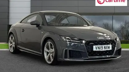 Used Audi TT S-Line 245 HP (180 kW) 2019 Grey Coupe