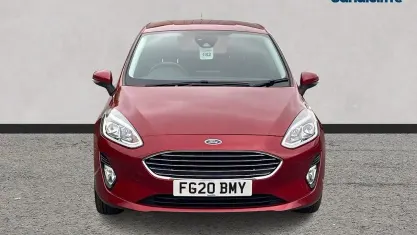 Used Ford Fiesta Titanium 95 HP (69 kW) 2020 Ruby red (exclusive paint) Hatchback