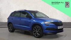 Blue Used 2021 Skoda Karoq SportLine SUV | £22,521 (Fair price)