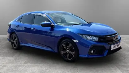 Used Honda Civic SR 129 HP (94 kW) 2017 Blue Hatchback