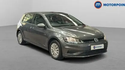 Used VW Golf VII S 125 HP (91 kW) 2017 Grey Hatchback