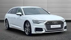 White Used 2023 Audi A6 S-Line Estate | £37,750