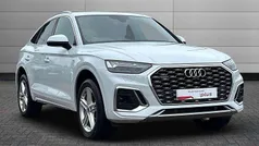 White Used 2021 Audi Q5 Sportback S-Line SUV | £27,699 (Super price)