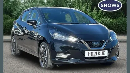 Used Nissan Micra Acenta 92 HP (67 kW) 2021 Black Hatchback