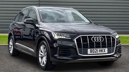 Używany Audi Q7 Sport 340 KM (250 kW) 2021 Czarny SUV