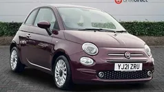Red Used 2020 Fiat 500 Lounge Hatchback | £8,041 (Fair price)