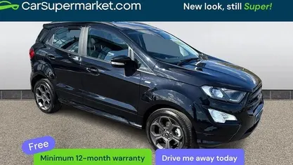 Begagnad Ford Ecosport ST-Line 125 HK (91 kW) 2022 Svart SUV