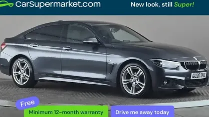 Usado BMW 420 M Sport 184 CV (135 kW) 2020 Gris Coupe