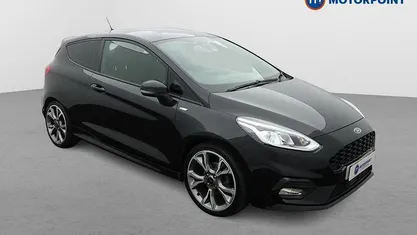 Used Ford Fiesta ST-Line 125 HP (91 kW) 2018 Black Hatchback