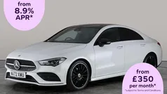 White Used 2022 Mercedes CLA180 AMG line Sedan | £26,796 (Fair price)