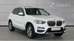 Alpine white Used 2018 BMW X3 xLine SUV | £25,850 (Fair price)